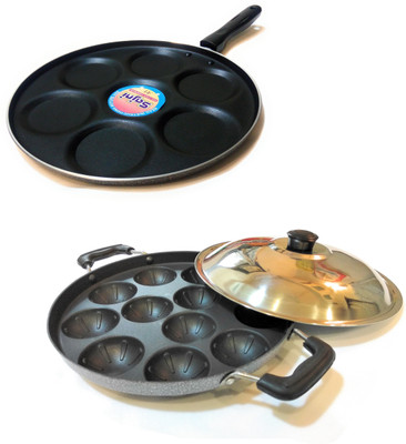 

Sajni Cookware Set(Aluminium, 1 - Piece), Black