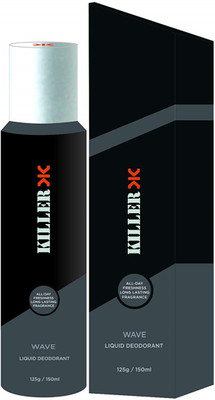 

Killer Wave Deo, 150ml Deodorant Spray - For Men & Women(150 ml)