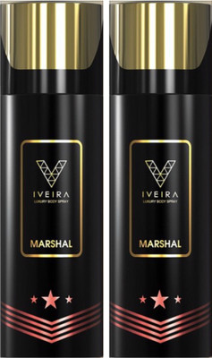 

IVEIRA 2 Marshal Body Spray - For Men(330 ml, Pack of 2)