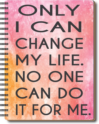 Nourish Daily Planner A5 Planner/Organizer Ruled 75 Pages(ONLY)
