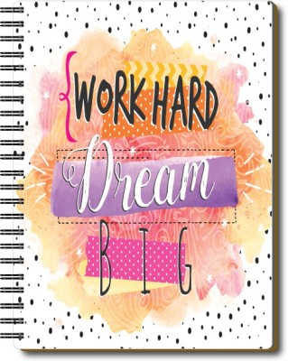 Nourish Daily Planner A5 Planner/Organizer Ruled 75 Pages(WORKHARD)