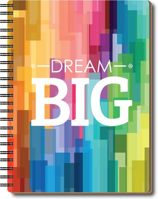 Nourish Daily Planner A5 Planner/Organizer Ruled 75 Pages(DREAMBIG)