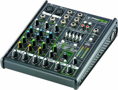 

Mackie PROFX4V2 4-Channel Compact Mixer with Effects Wired DJ Controller