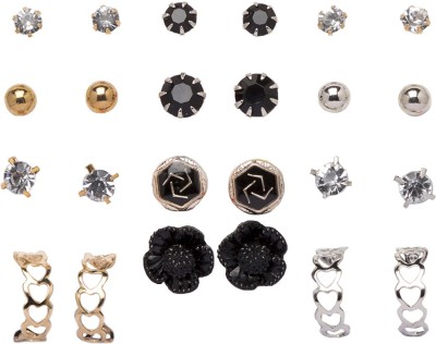 GANSTA Earring set Crystal Alloy Stud Earring