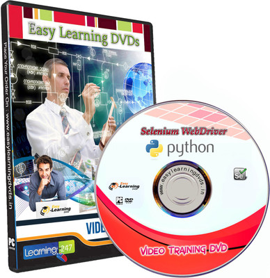 Easylearning Selenium WebDriver With Python Video Training Course DVD(DVD)