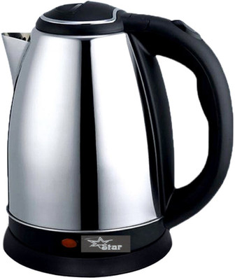 

mega star 88ms Electric Kettle(1.8 L, Silver)
