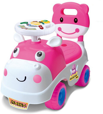 

Baybee Hippo Ride-on Car Car Non Battery Operated Ride On(Pink)