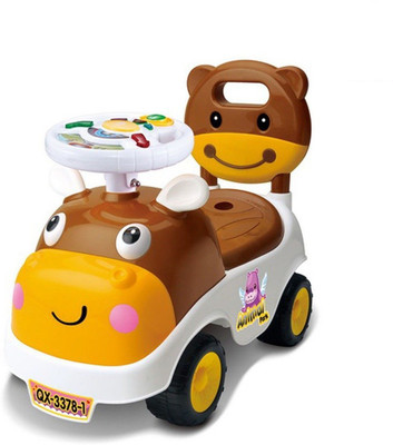 

Baybee Hippo Ride-on Car Car Non Battery Operated Ride On(Brown)