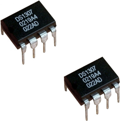e4u DS1307 Real Time Clock IC DIP-8 Package Electronic Components Electronic Hobby Kit