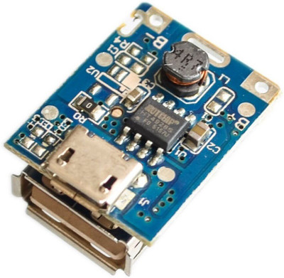 

Robocraze 18650 Lithium Battery Power Mobile Bank 2-in-1 Charge-Discharge Board Module (RC-A-4046) Electronic Components Electronic Hobby Kit