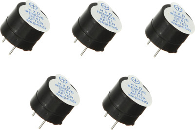 

e4u 3-12V Continuous Ringing Active Goli Buzzer PCB Mount Electronic Components Electronic Hobby Kit