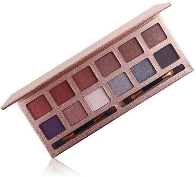 

Miss rose Professional Make Up 12 Color Eyeshadow Simmer 20 g(Multi Color)