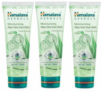 

Himalaya Moisturizing Aloe Vera - (Pack of 3) Face Wash (300 ml) Face Wash(300 ml)