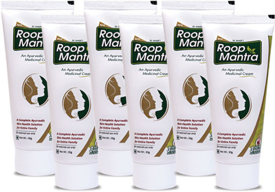 

Roop Mantra Ayurvedic Fairness Cream (Pack of 6)(180 g)