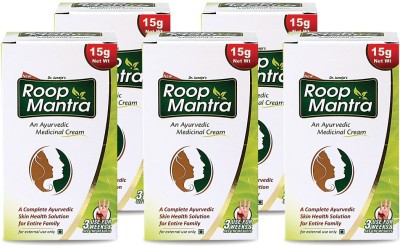 

Roop Mantra Fairness Face Cream - Pack of 5(15 g)