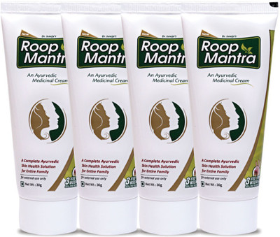 

Roop Mantra Ayurvedic Fairness Cream (Pack of 4)(120 g)