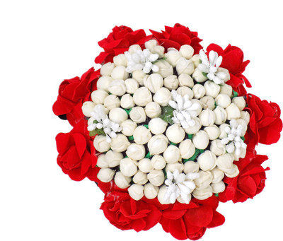 

Prime Hair Gajra For Women And Girls Wedding And Party Wear Hair Gajra, Multicolor Bun(Multicolor)