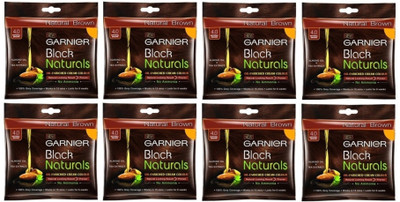 

Garnier Black Naturals Oil-Enriched Cream Hair Color(4.0 Natural Brown)