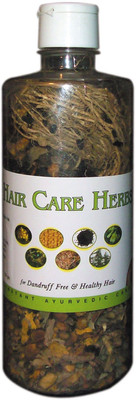 

zip Pack of 2 100% Herbs For All Hair Type Hair Oil(260 g)