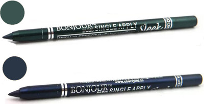 

Bonjour Paris party wear kajal(green, party blue,)