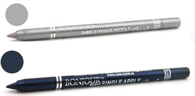 

Bonjour Paris party wear kajal(silver, party blue,)