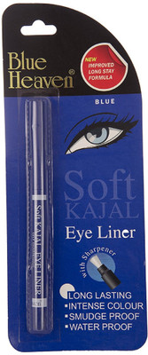 

Blue Heaven Soft Kajal Eyeliner, Blue, 0.31g(Blue)