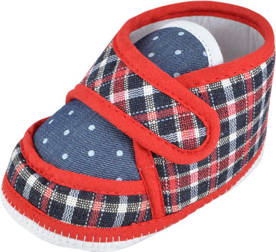 

Instabuyz Boys & Girls Velcro Casual Boots(Red, Red and blue