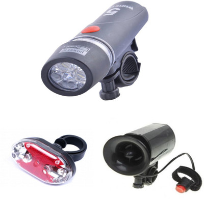 

pedal machine front PO LED Front Rear Light Combo(Black)