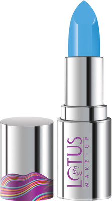 

Lotus Makekup Ecostay Butter Matte Lip Color(Silly Blue, 4.2 g)