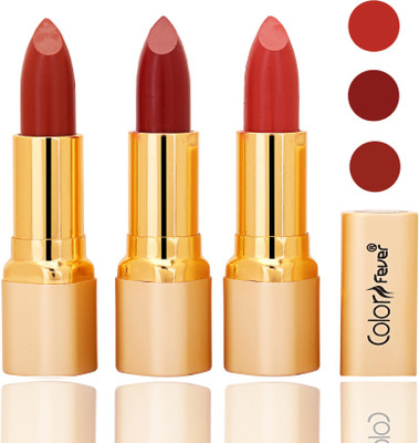 

Color Fever lipstick with Vitamin E, Enriched soft and smooth 9 to 5 matte(dry orange, mauve, orange, 12 g)