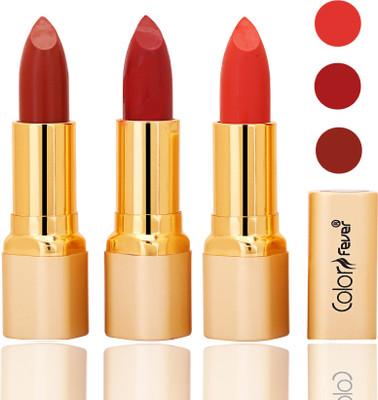 

Color Fever lipstick with Vitamin E, Enriched soft and smooth 9 to 5 matte(dry orange, red, orange, 12 g)