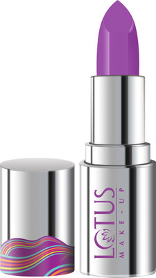 

Lotus Makekup Ecostay Butter Matte Lip Color(Purple Clash, 4.2 g)