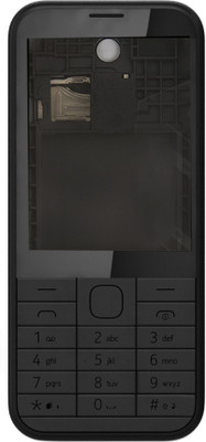 

Oktata Nokia Asha 225 Front & Back Panel(Black)