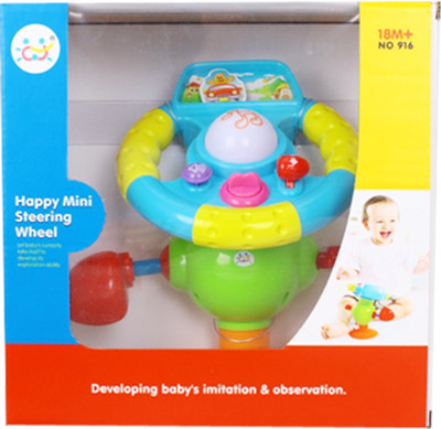 

Playwell Happy Mini Steering Wheel(Multicolor)