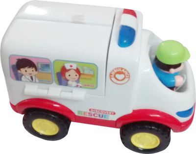 

Playwell All Around Ambulance Car(Multicolor)