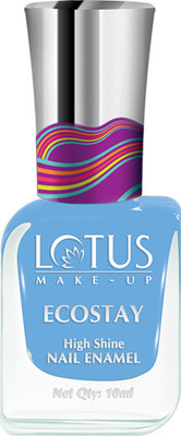 

Lotus Makeup Ecostay High Shine Nail Enamel Blue