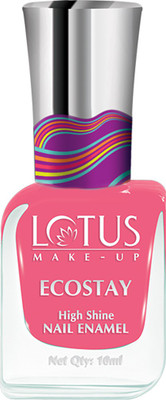 

Lotus Makeup Ecostay High Shine Nail Enamel Coral