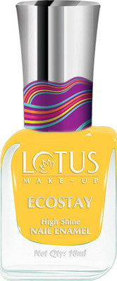 

Lotus Makeup Ecostay High Shine Nail Enamel Yellow