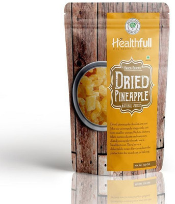 

Healthfull Dried Pineapple, 100g. Pineapple(1 g, Pouch)
