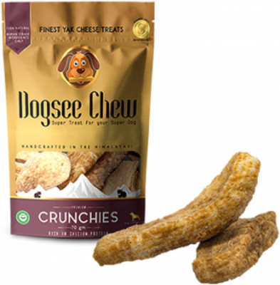 

Dogsee Chew Dogsee Chew Crunchies Cheese 70 g Dry Dog Food