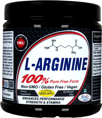 

TRU L-ARGININE EAA (Essential Amino Acids)(200 g, GREENAPPLE)