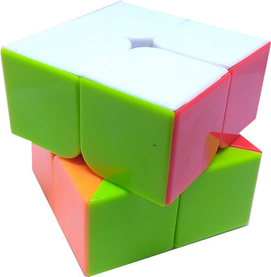

Loggas 2X2 High Speed Stickerless Speedy Rubik Magic Puzzle Cube(8 Pieces)