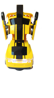 

welkins Robot Car With Lighting And Music (Deformed Chariot Car)(Yellow)