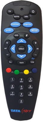 FOX DTH SET OF 02 TATA Remote Controller(Black) Flipkart