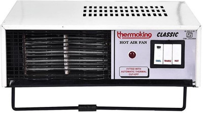 

THERMOKING HEAT CONVECTOR AIR FAN WHITE & BLACK Fan Room Heater