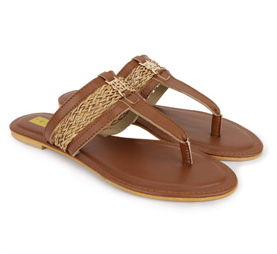 remanika Women Tan Flats remanika Women Tan Flats