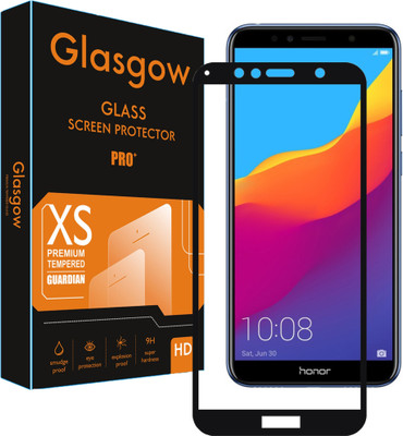Glasgow Edge To Edge Tempered Glass for Honor 7A(Pack of 1)