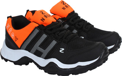 

Aero Go Run Running Shoes For Men(Black, Orange
