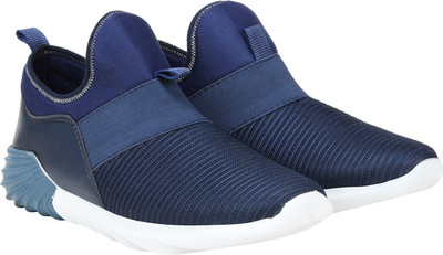 

Kraasa Kool-Swag Slip On Sneakers For Men(Navy