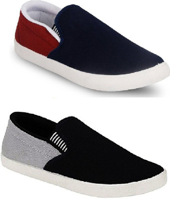 

STYLIVO Casuals For Men(Maroon, Black, Maroon::black::grey